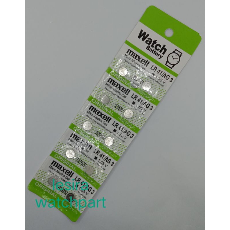 Batrai Batre  LR41 SR41 AG3 Battery Batere AG3