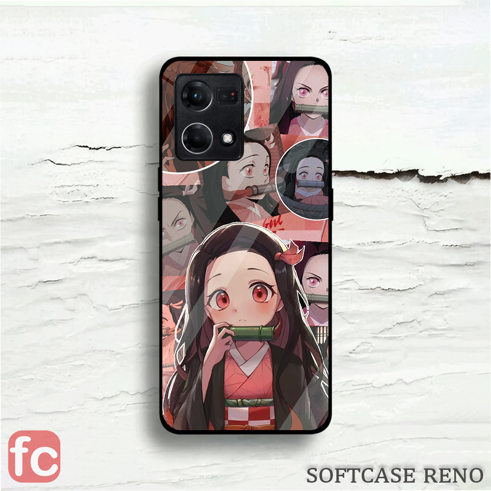 Softcase Kilau Reno 7 4G | 8 4g | 7 4G |FR54| Case Glosyy Opoo Reno 4 5 6 7 8 | Silikon Kesing Mika 