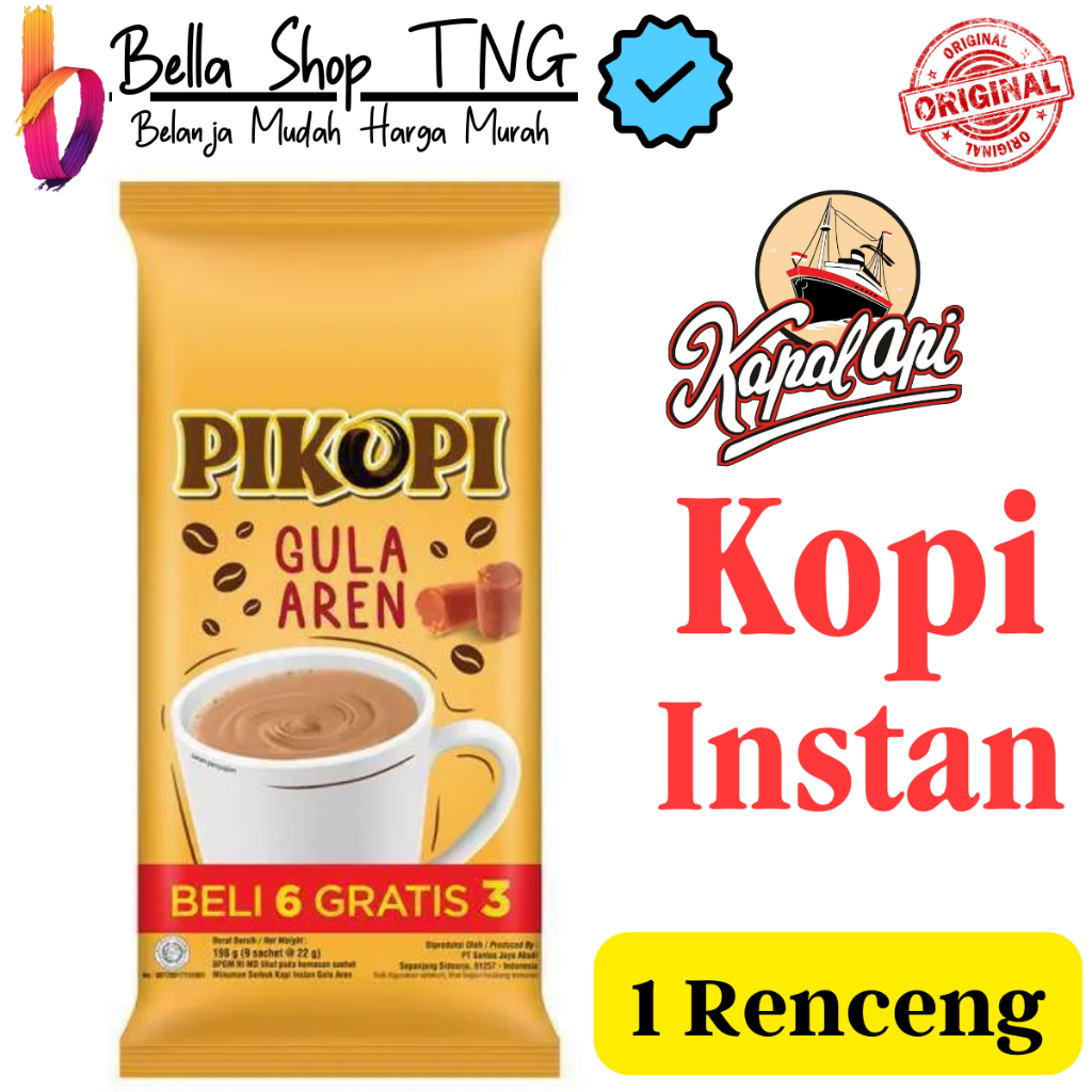 

Pikopi Gula Aren 1 Bag 9 x 22 gr