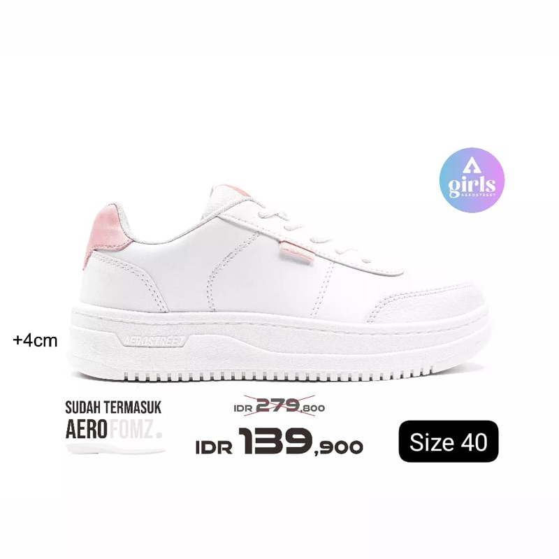 sale sepatu aero warna putih