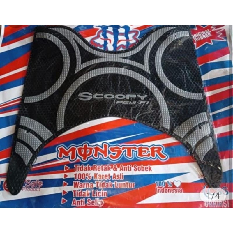 Karpet karet tebal / alas lantai scoopy fi 2019