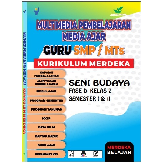 

CD MODUL AJAR KURIKULUM MERDEKA SENI BUDAYA SMP/ MTS KELAS VII SEMESTER I & II