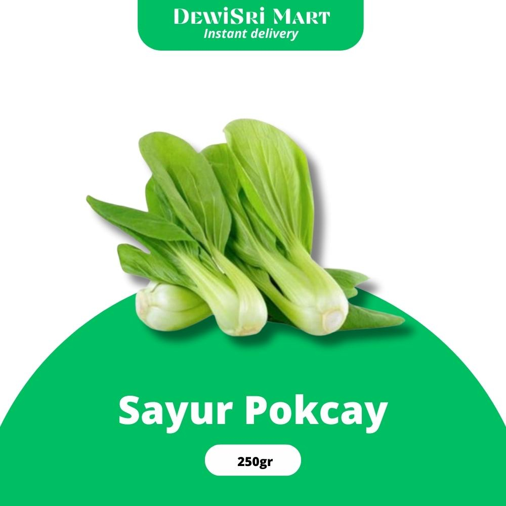 

Sayur Pokcay / pokcoy 250gr - KIRIM INSTANT Dewi Sri mart