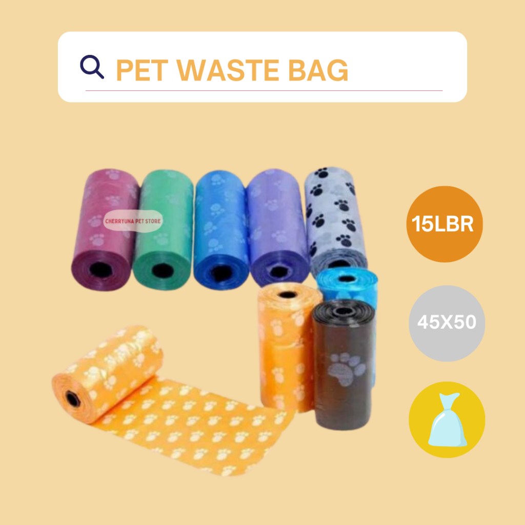 

[PET WASTE BAG] Plastik Untuk Kotoran Anabul Motif Lucu dan Tanpa Motif Murah