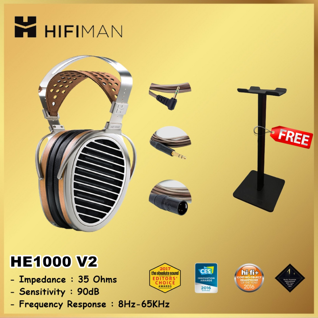 Hifiman HE1000 V2 Planar Magnetic Over-Ear Headphone HE1000V2 HE 1000