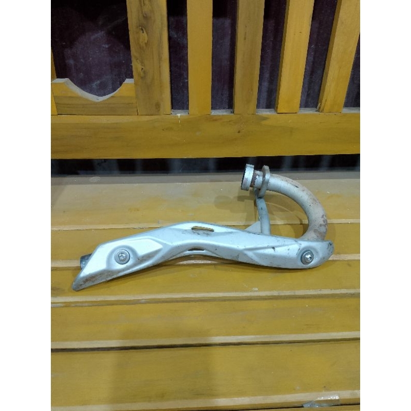 leher knalpot Kawasaki KLX 150 CC original