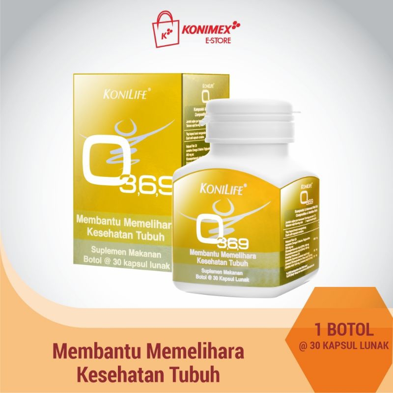 Konilife OMEGA 3,6,9 suplemen minyak ikan