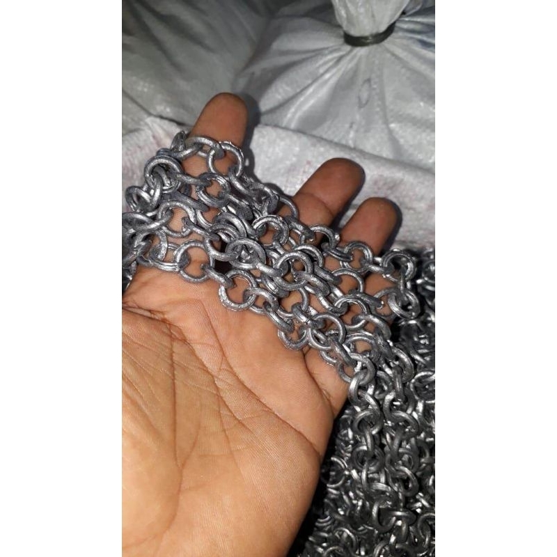 cod rantai timah pemberat jala berat 1kg ukuran no.0 anti karat