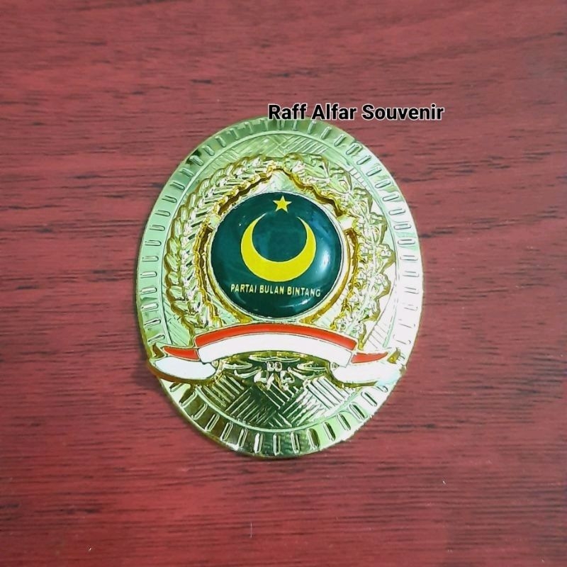 Pin partai PBB - Pin partai bulan bintang