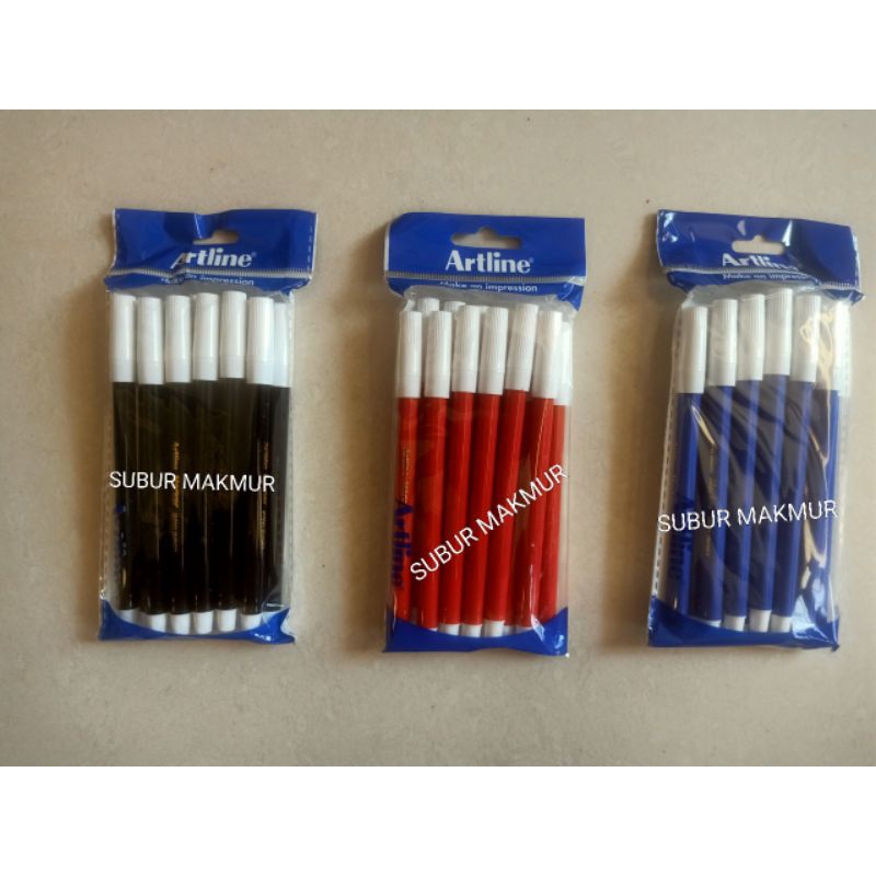 

(12Pcs) ARTLINE Spidol Kecil Mewarnai Marker Hangsel EK-316/H