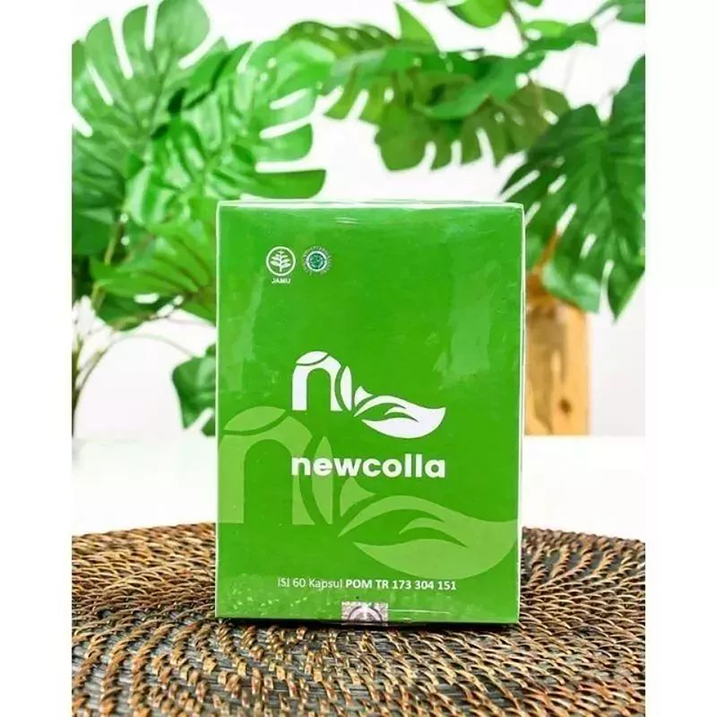 Newcolla collagen original penghilang flek pencerah wajah kusam wanita glowing bpom
