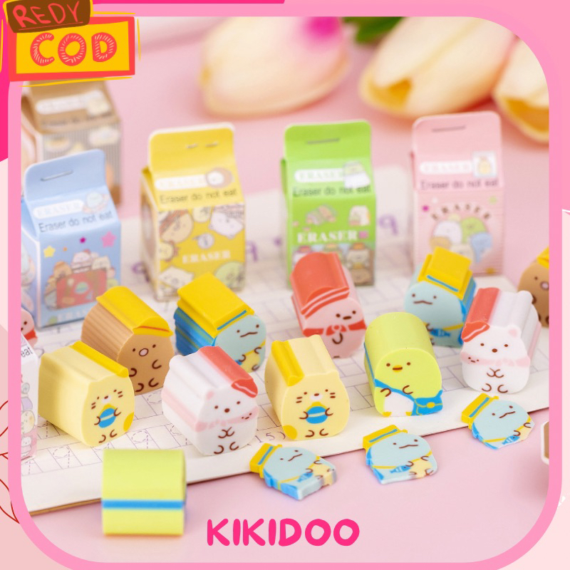 

Kikidoo Penghapus Pensil Karakter Eraser Penghapus Animal Lucu RT30
