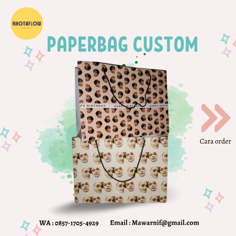 

32X13X22 Paperbag Custom