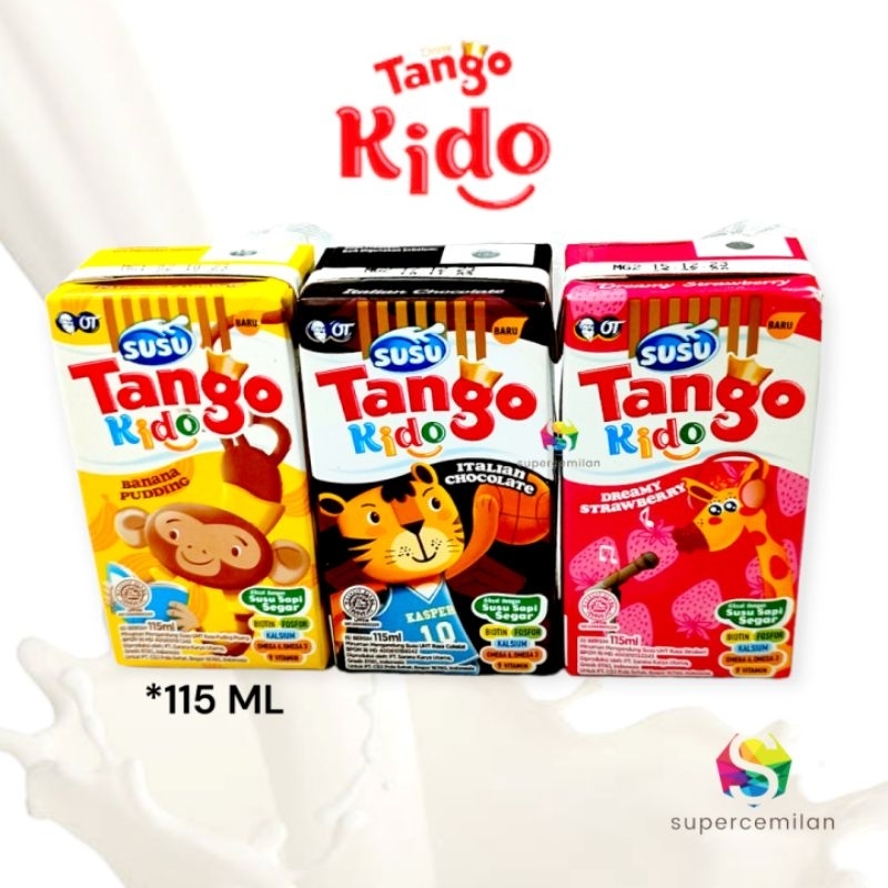 

TANGO Susu UHT 115 ml (6 Pcs)