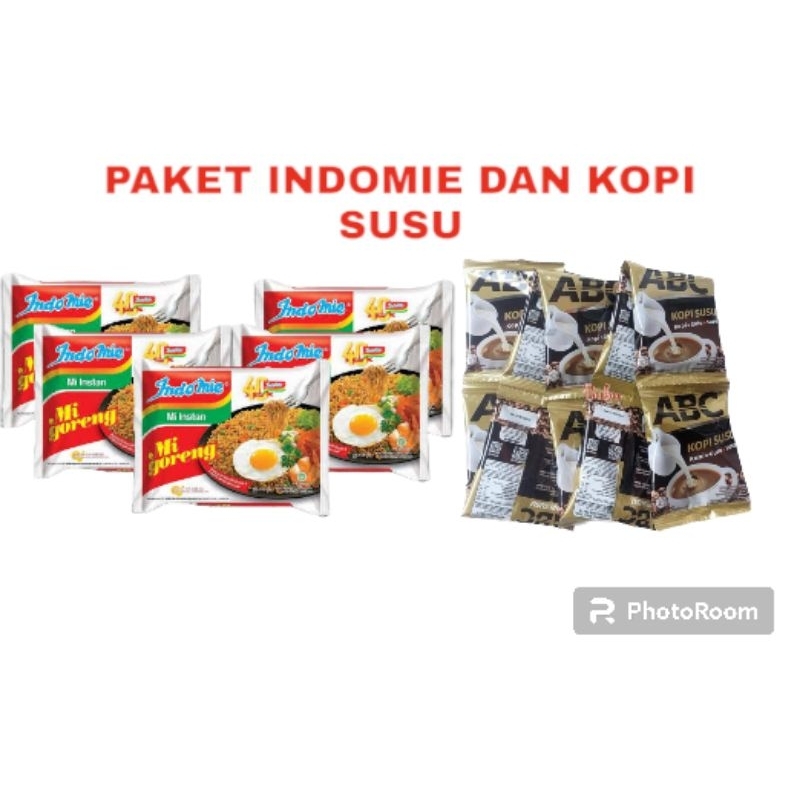 

PAKET INDOMIE GORENG DAN KOPI