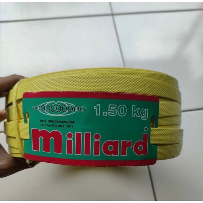 Strapping band Milliard / Tali Packing / Tali Pengikat / Tali Strapping manual 16mm