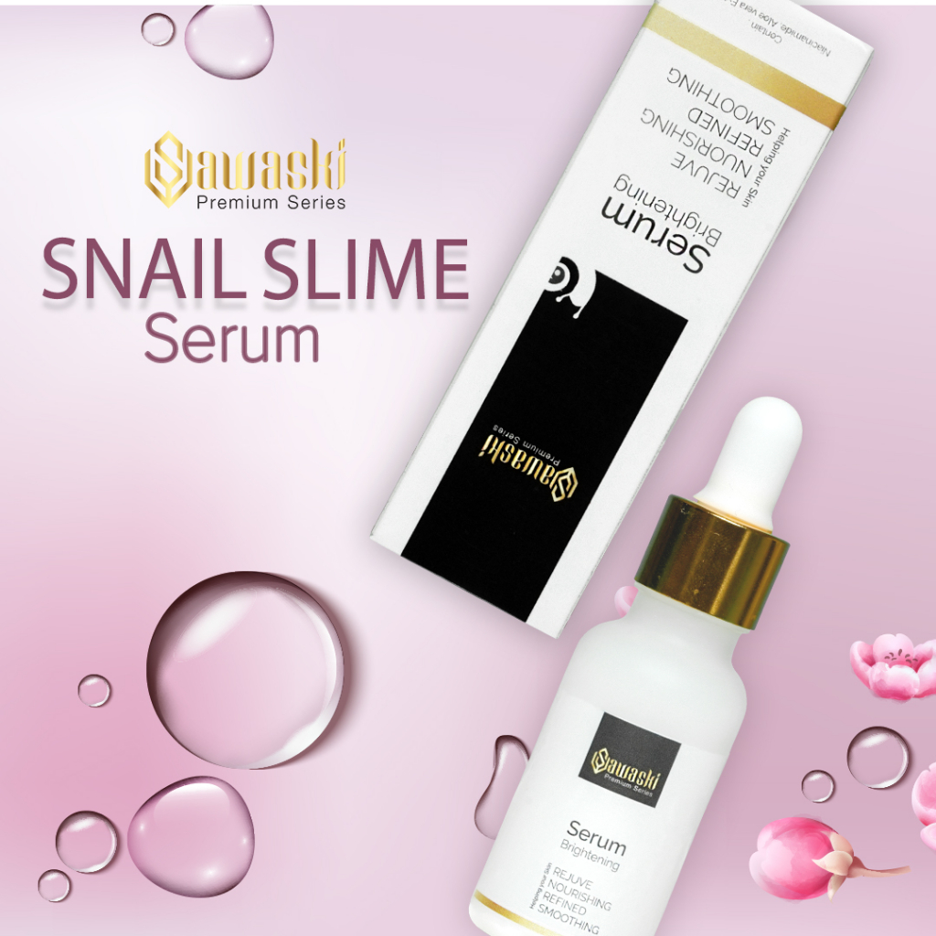 SAWASKI BRIGHTENING SERUM 100% ORIGINAL MEMUTIHKAN DAN MENCERAHKAN KULIT BEAUTY