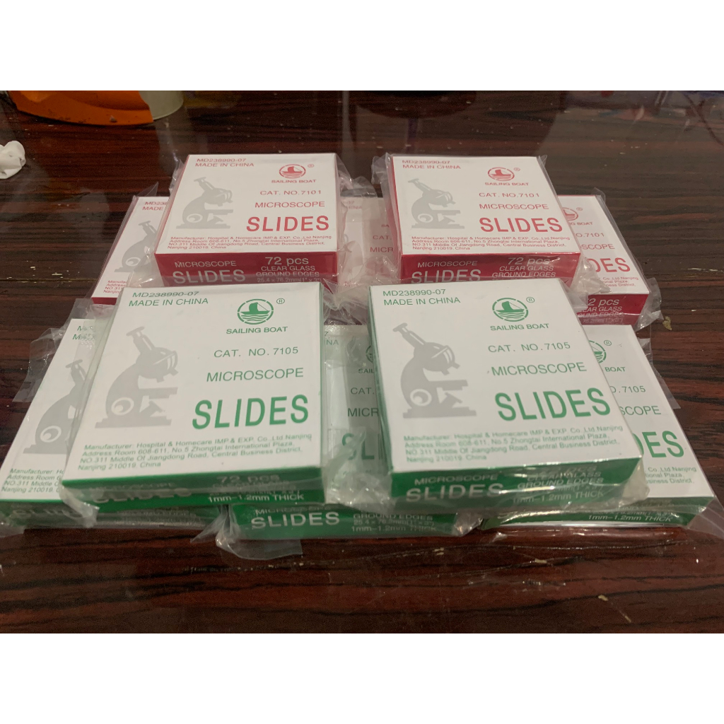 Sailing Boat Objek Glass 7101 Objek Glass 7105 Kaca Mikroskop Microscope Slides 7101 Microscope Slid