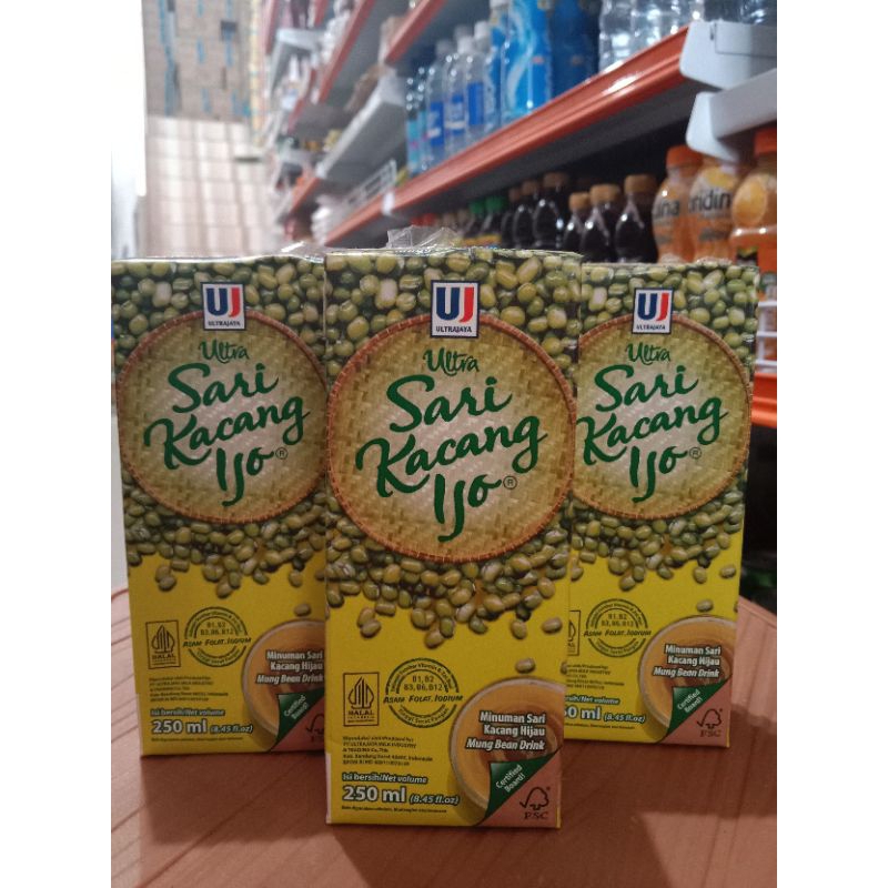 

ULTRA SARI KACANG IJO 250ML