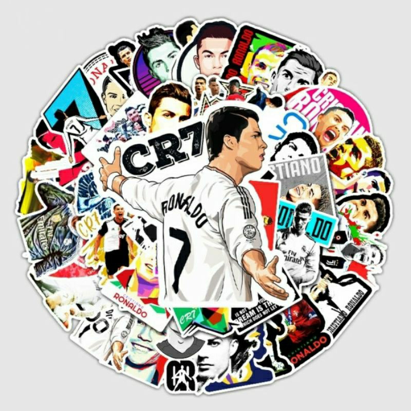 

Stiker Cutting CRISTIANO RONALDO Vinyl CR7 | Stiker laptop Koper Hp | Stiker Tumbler Helm