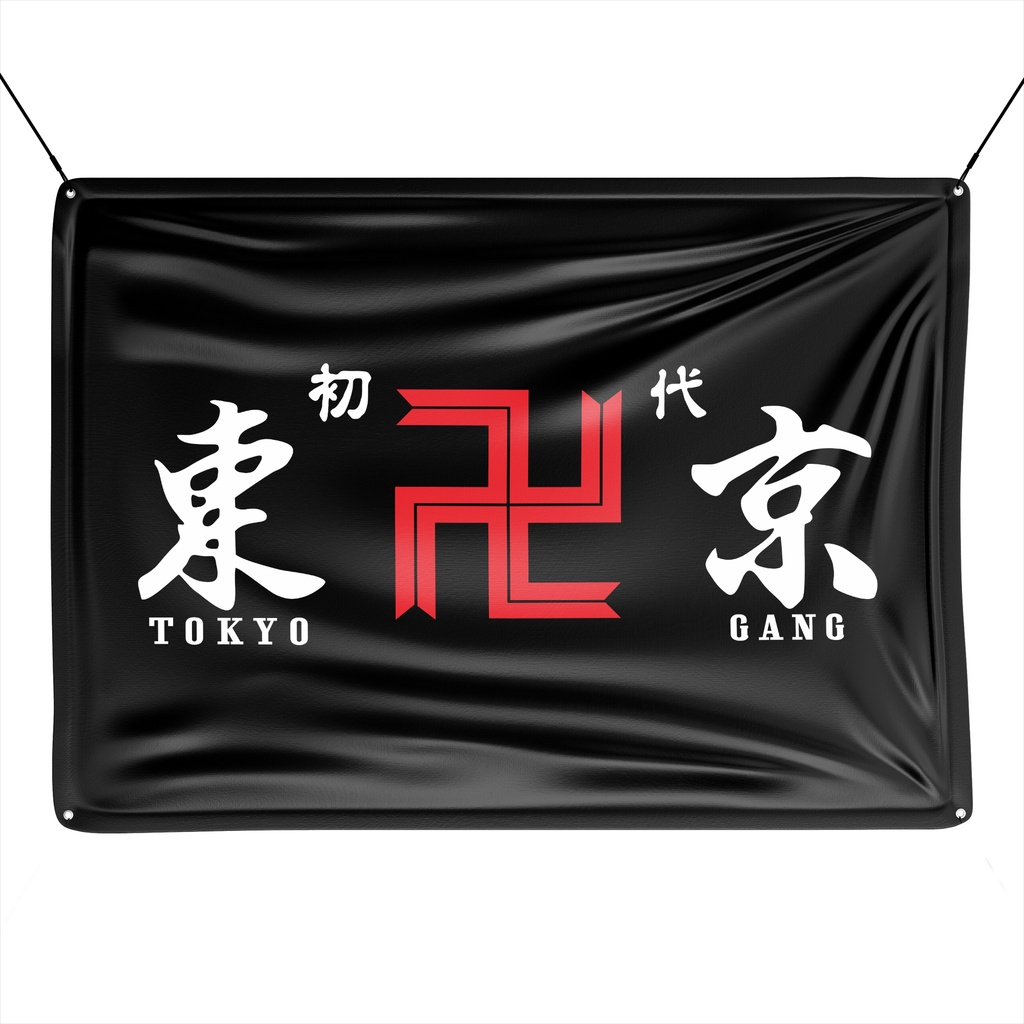 Bendera Touman Anime Tokyo Revengers Readystock