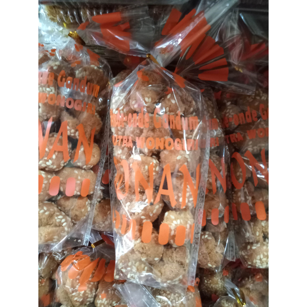 

onde onde ketawa,Wonogiri kemasan sedang 150 gram