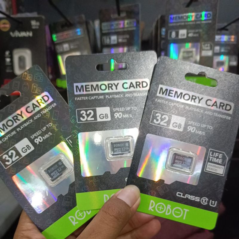 MEMORY CARD MMC ROBOT 32GB KARTU MEMORI HP