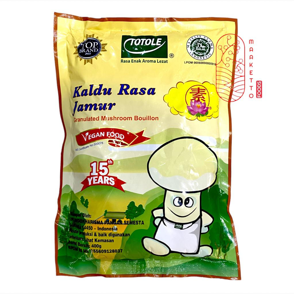 

Totole Kaldu Jamur / Penyedap Rasa Jamur Totole 400gr