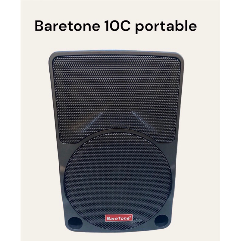 Speaker Portable Baretone 10inc Max 10C