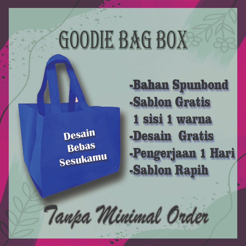 

Goodie Bag Box Kue | Tas Box Kue