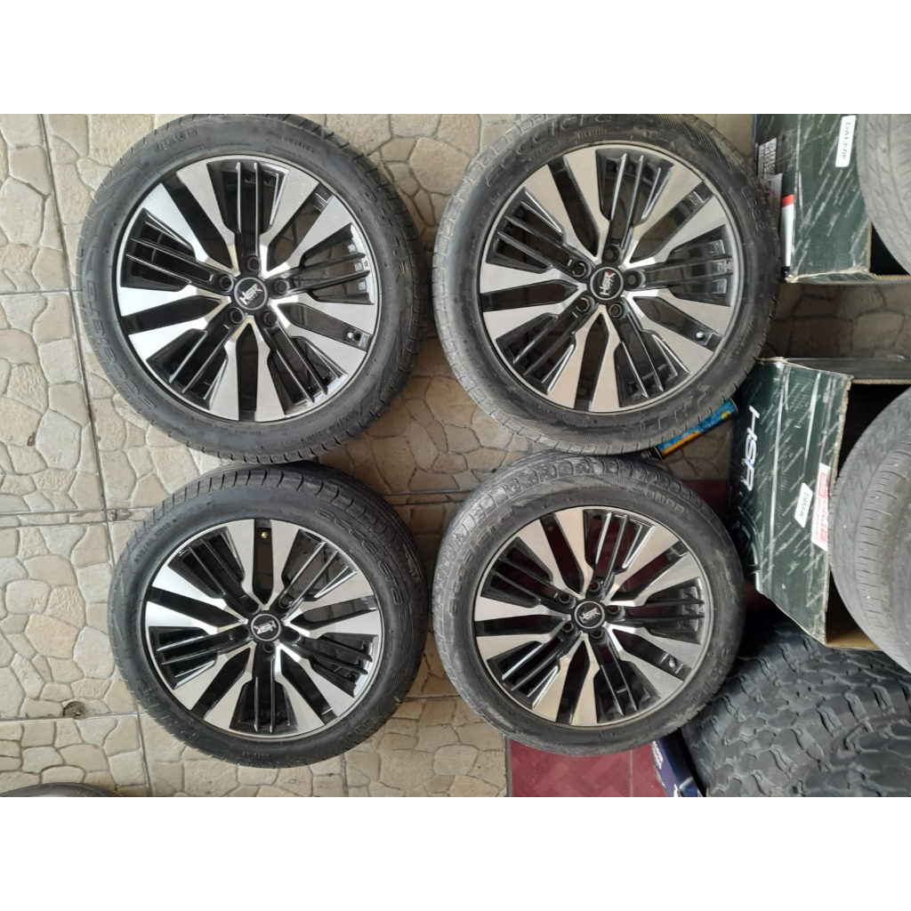 Velg Mobil Bekas Ring 18 HSR FAIRMONT Velg R18 Innova Terios Rush Xtrail HRV Camry Alphard Dll