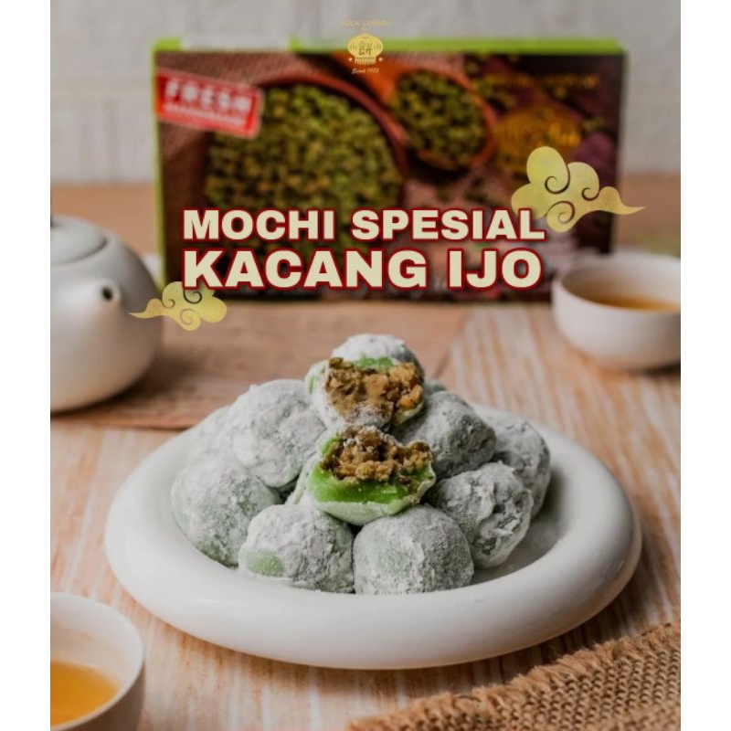 Mochi Spesial Kacang Hijau mochi khas sukabumi