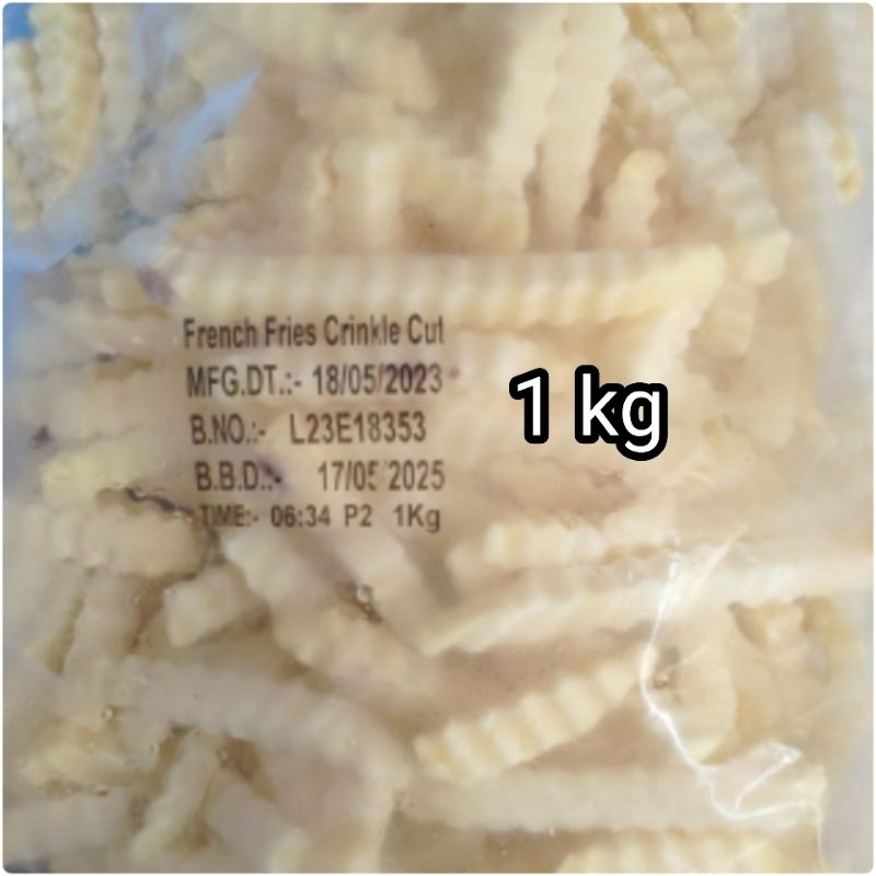 

KENTANG CRINKLE | FRENCH FRIES 1KG