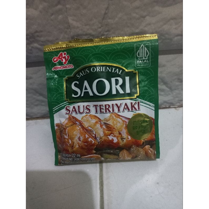 

SAORI SAUS TERIYAKI / SAORI SASETAN