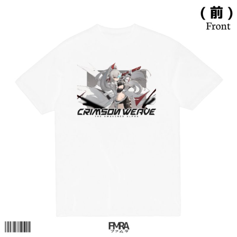 FAMURA T-Shirt / Kaos Baju Lucia Crimson Weave Ver. Punishing Gray Raven