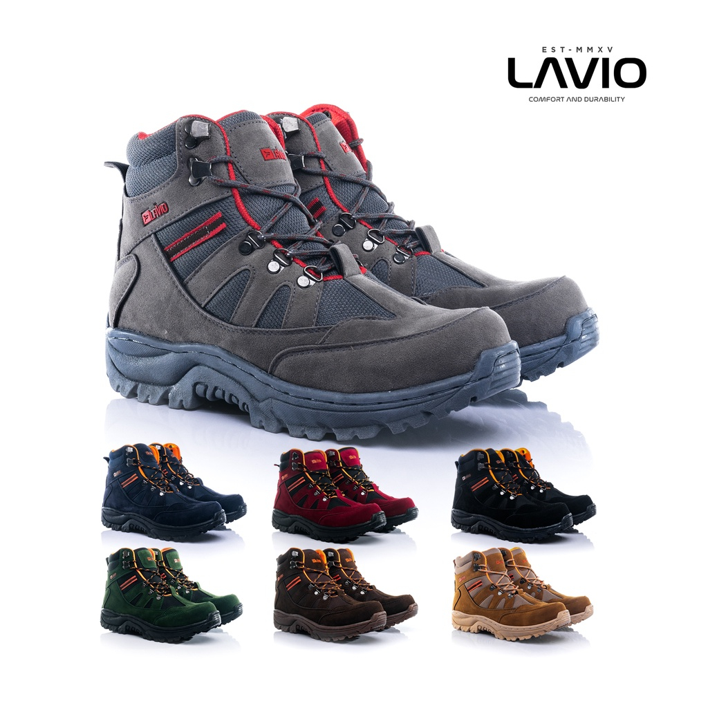 Sepatu Pria Safety Boots Lavio Geneva High