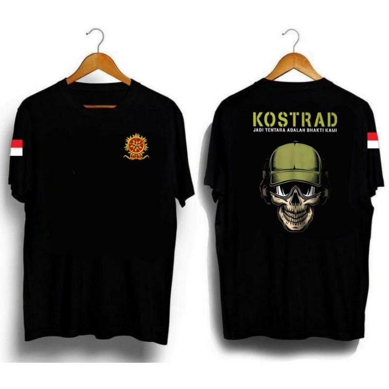 KAOS KOSTRAD JADI TENTARA ADALAH BHAKTI KAMI || KAOS TENTARA || DTF PRINTING