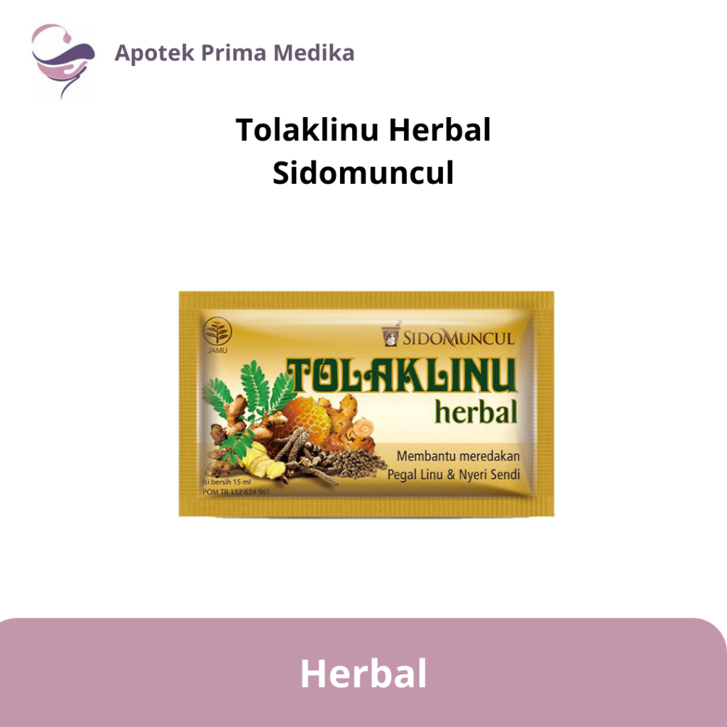 

Tolak Linu Herbal - Sidomuncul - Tolak Angin - Tolak Linu