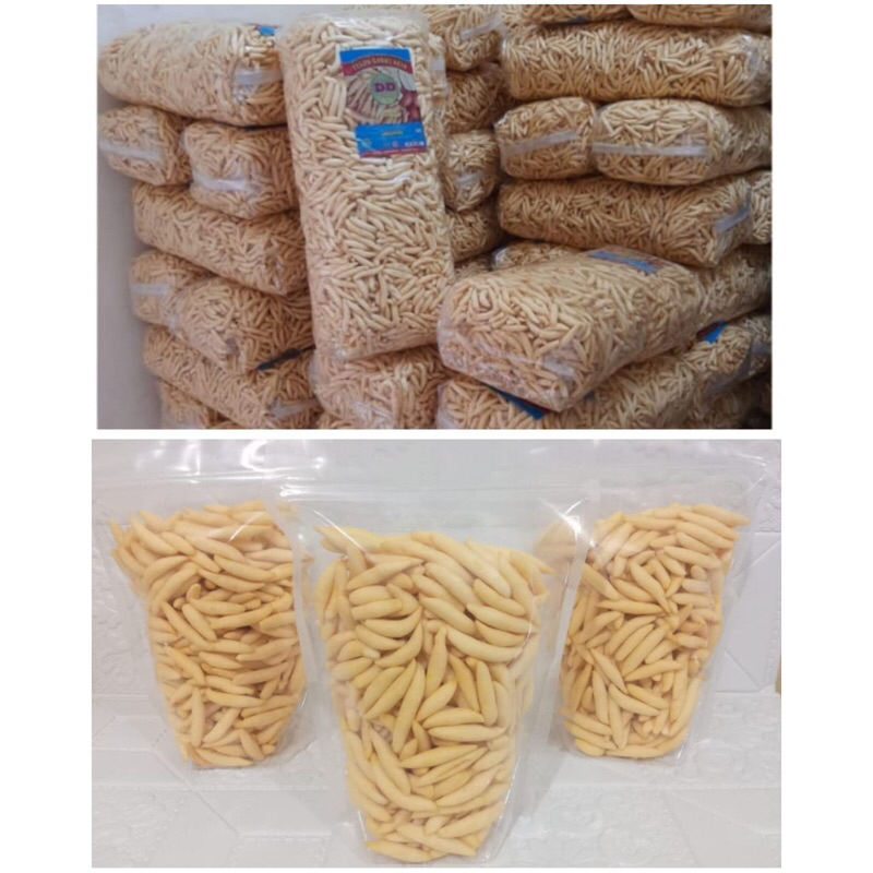 

Gabus keju kemasan pouch dan bal (ukuran 150gram dan 2kg)