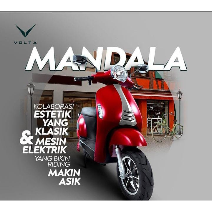 (BOOKING FEE) VOLTA MANDALA MOTOR LISTRIK