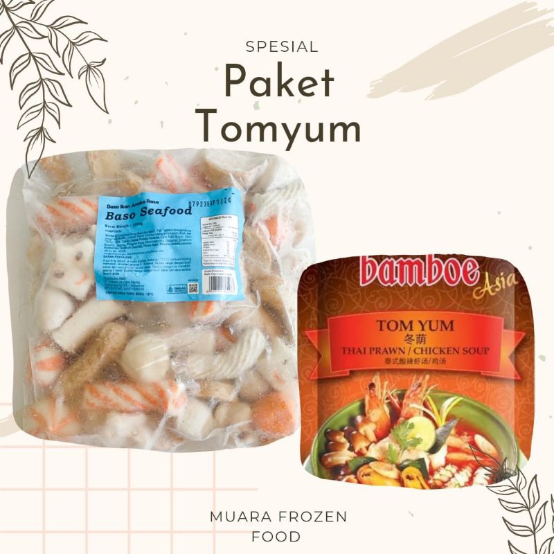 

PAKET TOMYUM / SEAFOOD TOMYUM / PAKET MIX SEAFOOD + BUMBU 1kg