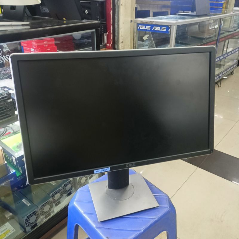 monitor dell 23 inch LED layar vertikal type P2314HT