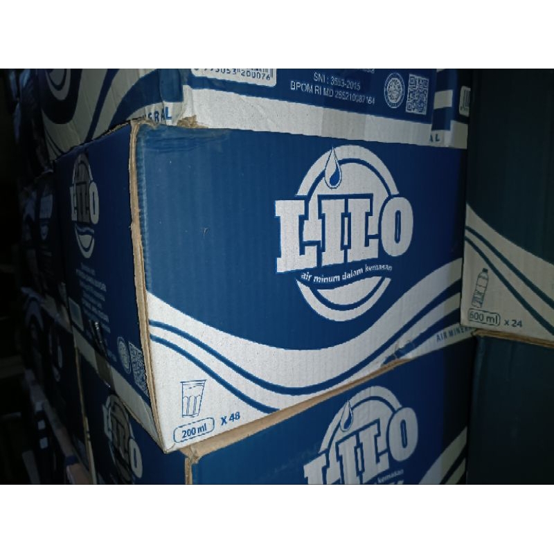 

Air Mineral Lilo Gelas 200 ml - Dus
