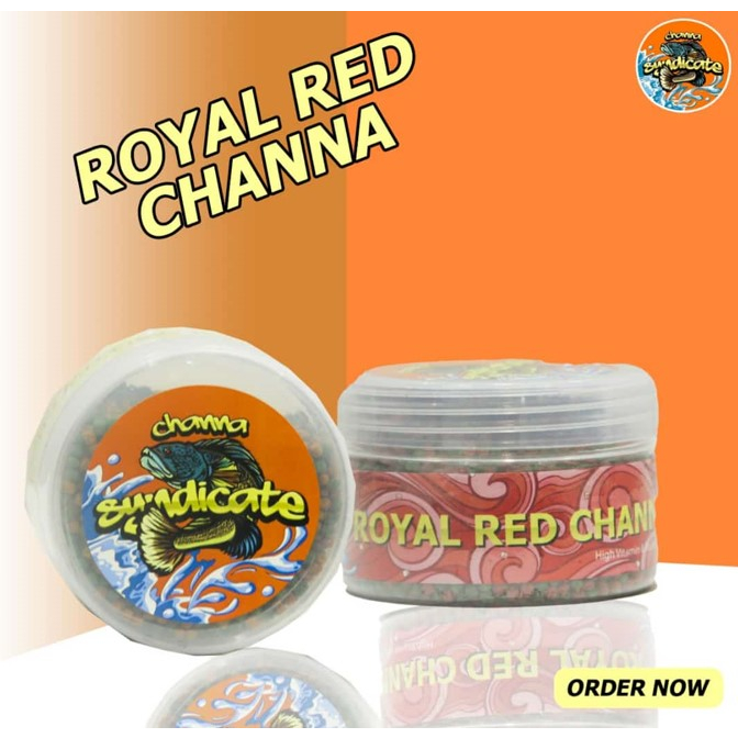 PELLET IKAN CHANNA ROYAL RED CHANNA SYNDICATE
