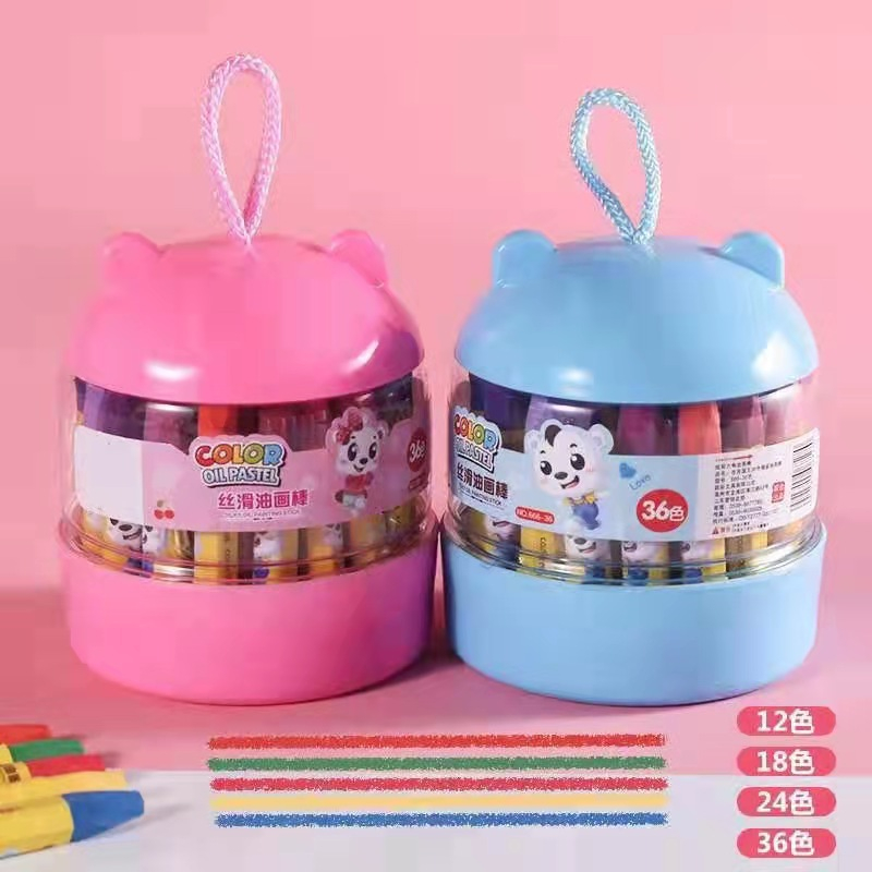 

(SNAPCORNER)CRAYON ANAK ISI 12 WARNA / CRAYON DESAIN BARREL YANG MUDAH DI AMBIL DAN DI TEMPATKAN ATK