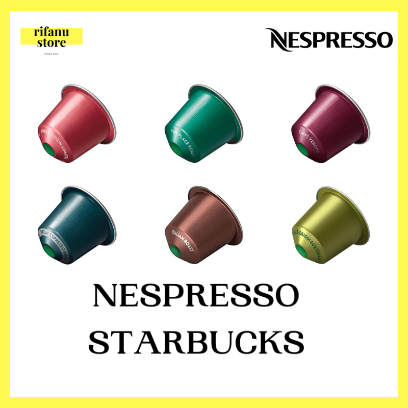 

Nespresso Starbucks Capsule Ecer Satuan All Varian Rasa Original