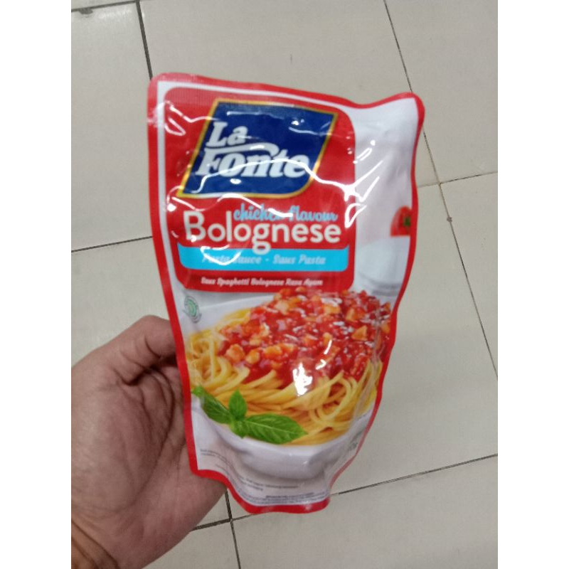 

La Fonte Saus chicken Bolognes rasa ayam 290g & rasa sapi