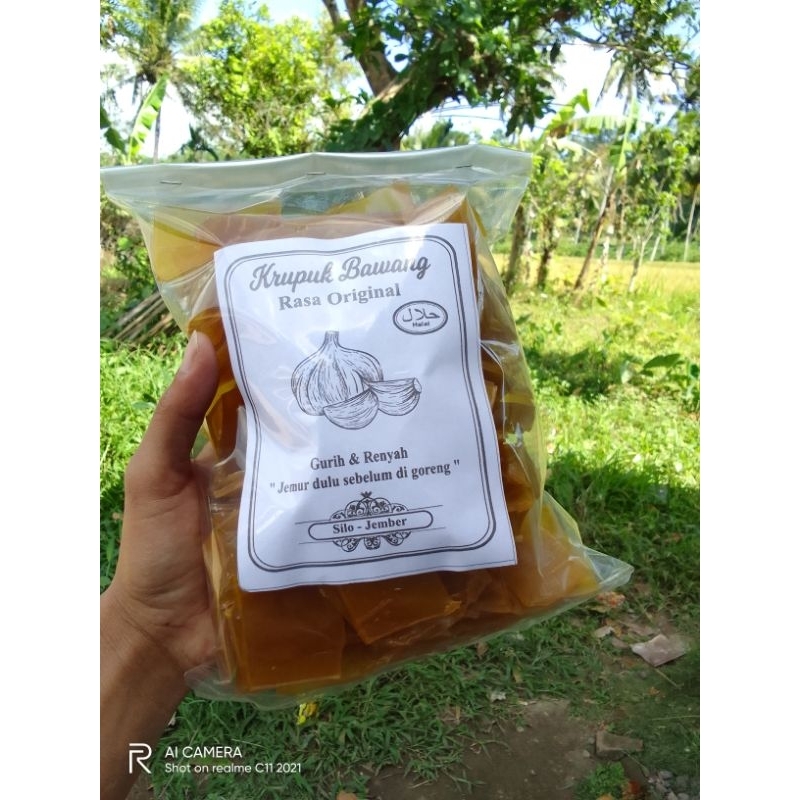 

krupuk bawang dan terasi