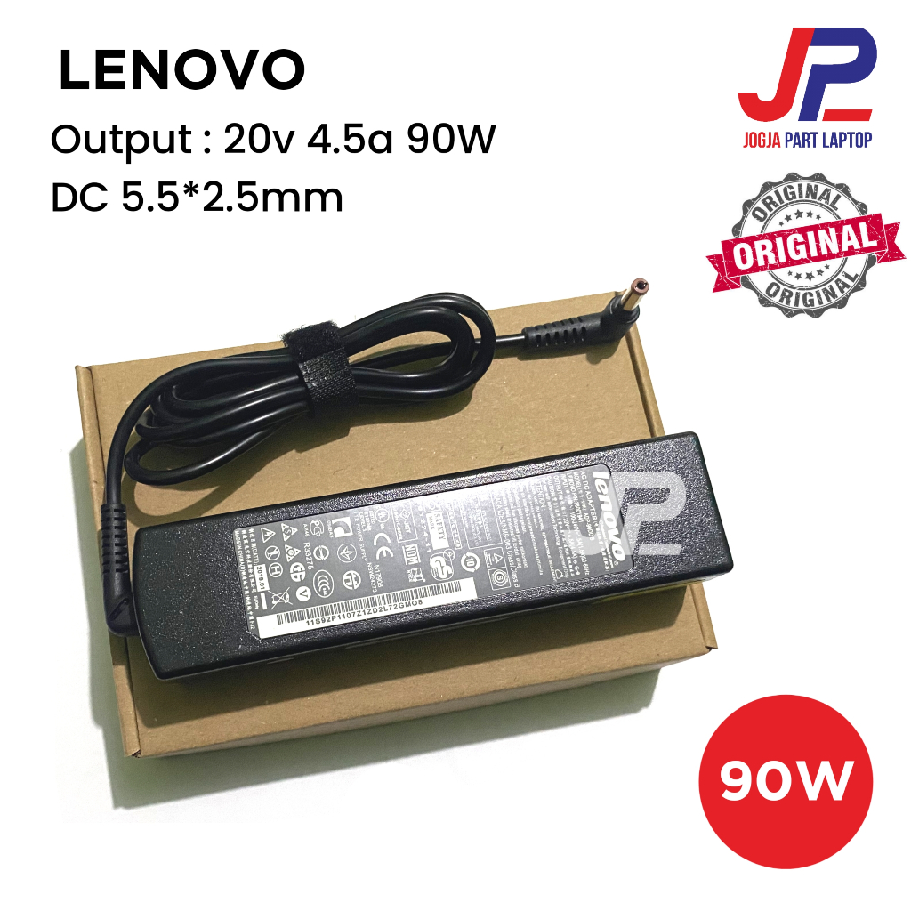 Adaptor Charger Laptop Lenovo 20V 4.5A 90W G470 G480 G475 G485 B460 G450