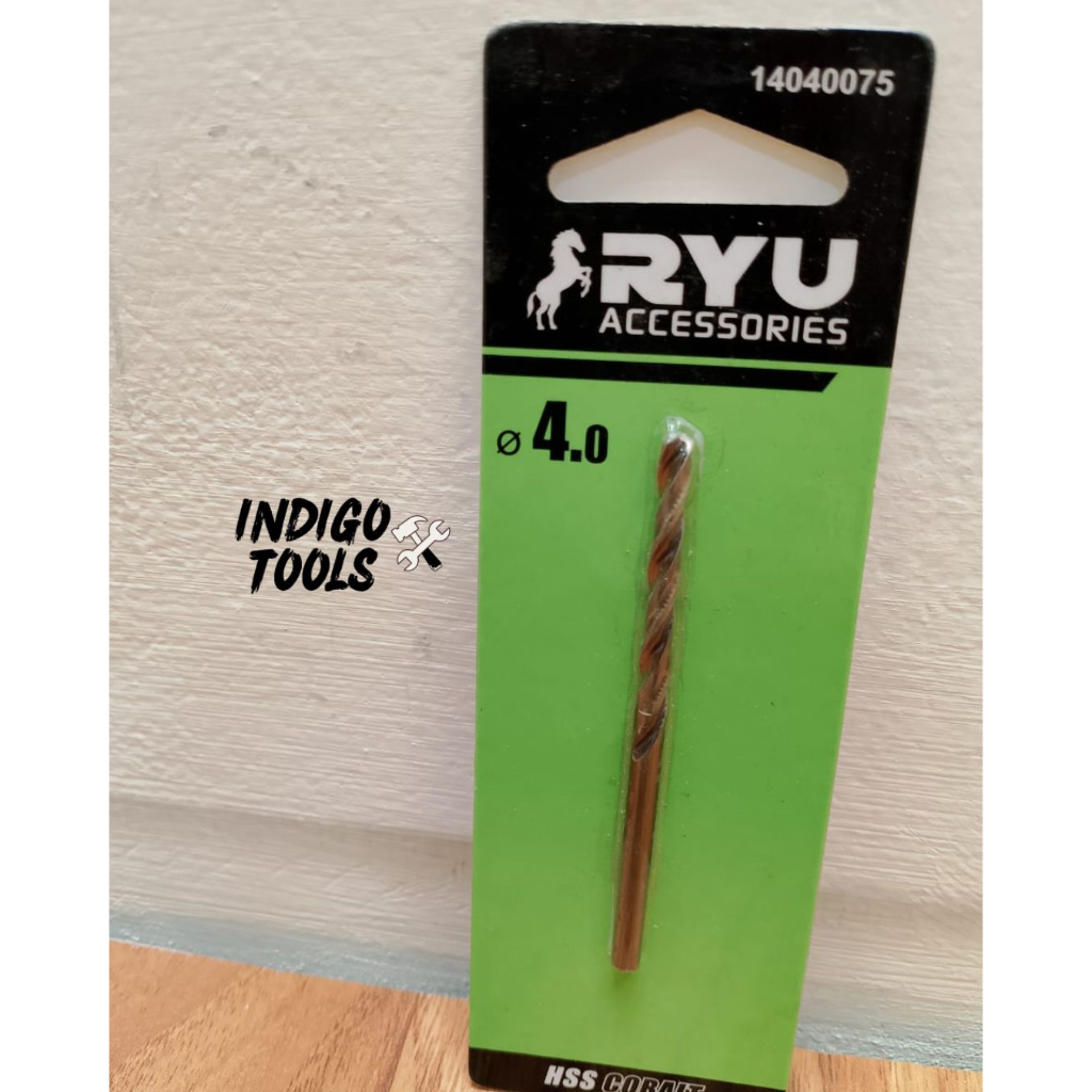 Mata Bor Besi RYU HSS Cobalt Mata Bor Besi Set RYU 4, 6, 10